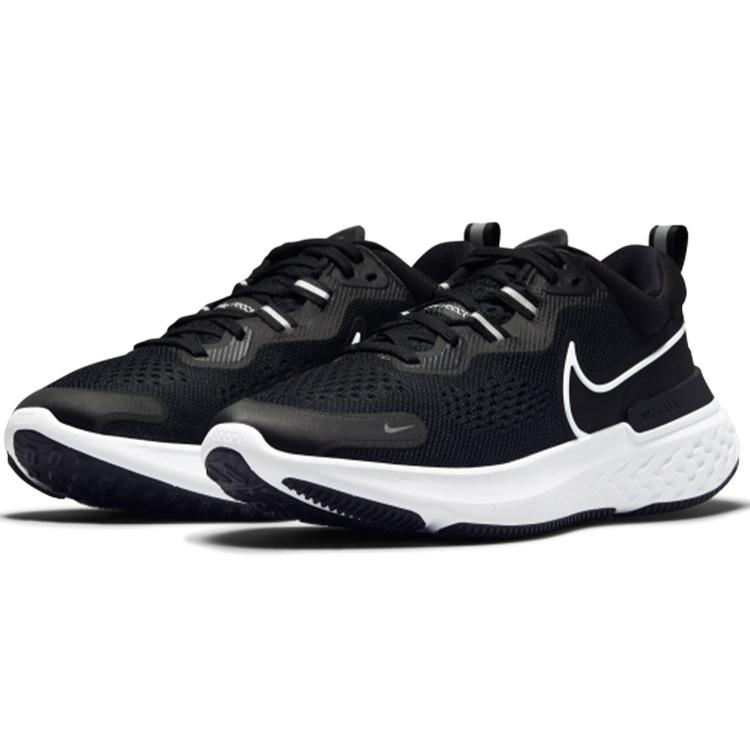 (WMNS) Nike React Miler 2 'Schwarz Weiß' Damen CW7136-001
