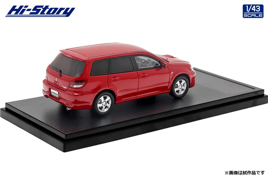 INTERALLIED Hi Story Mitsubishi Airtrek Red Ukończony produkt 1/43 TURBO-R (2002)