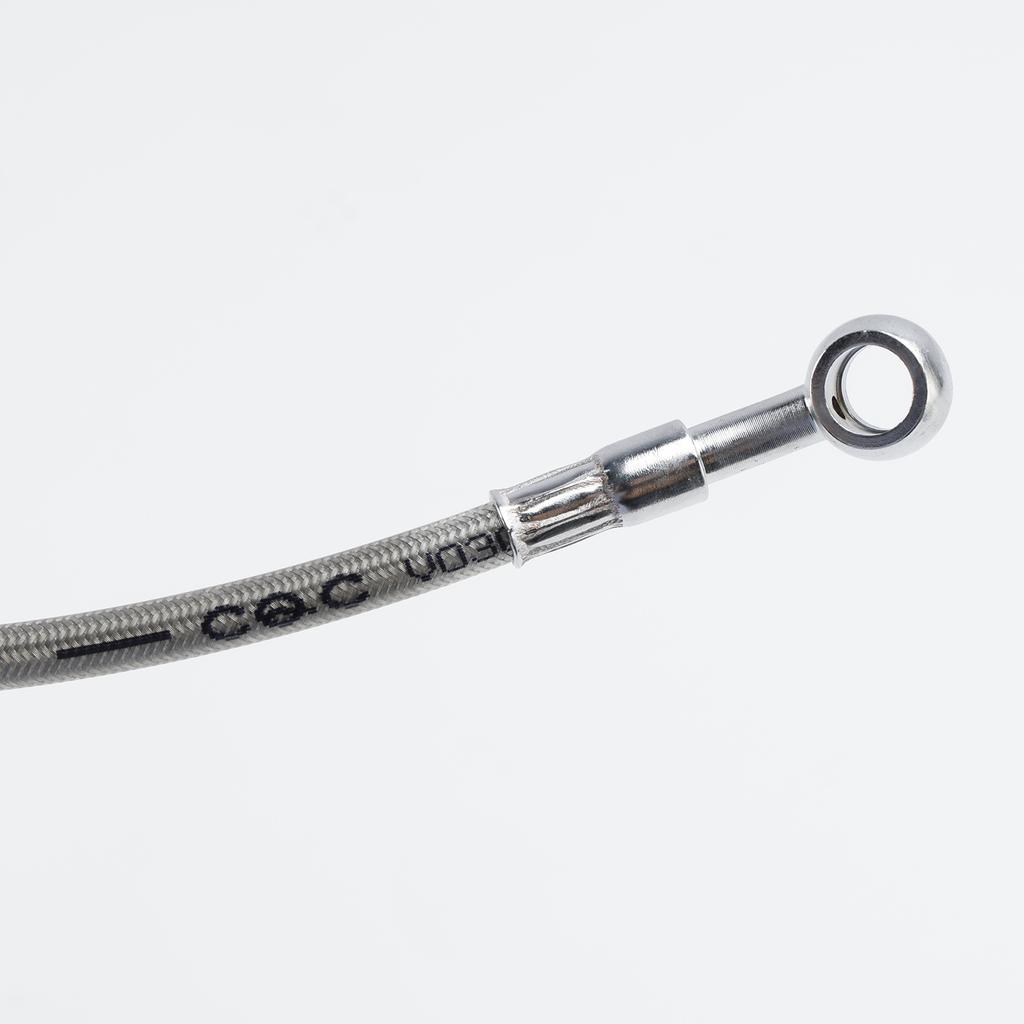 35cm/14" M10 Brake Oil Hose Line Banjo Fitting Stainless Steel End