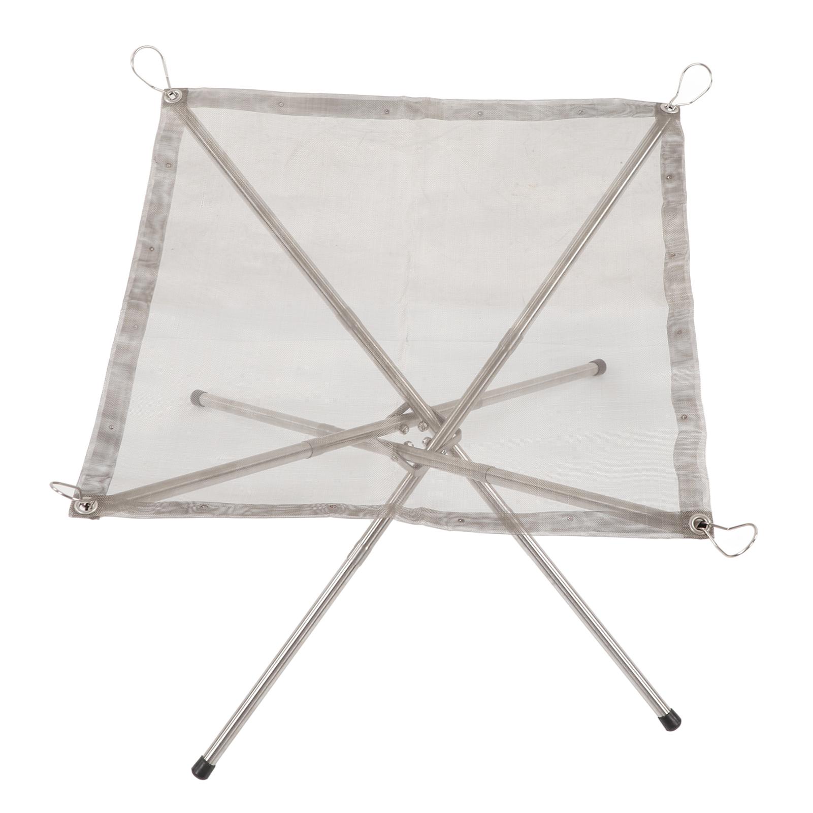 

Portable Folding Outdoor Firepit Foldable Camping Fire Pit with Storage Case for Camping Backyard Garden