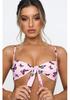 2023 Schmetterlingsmuster Knotenstil Bikini für Damen