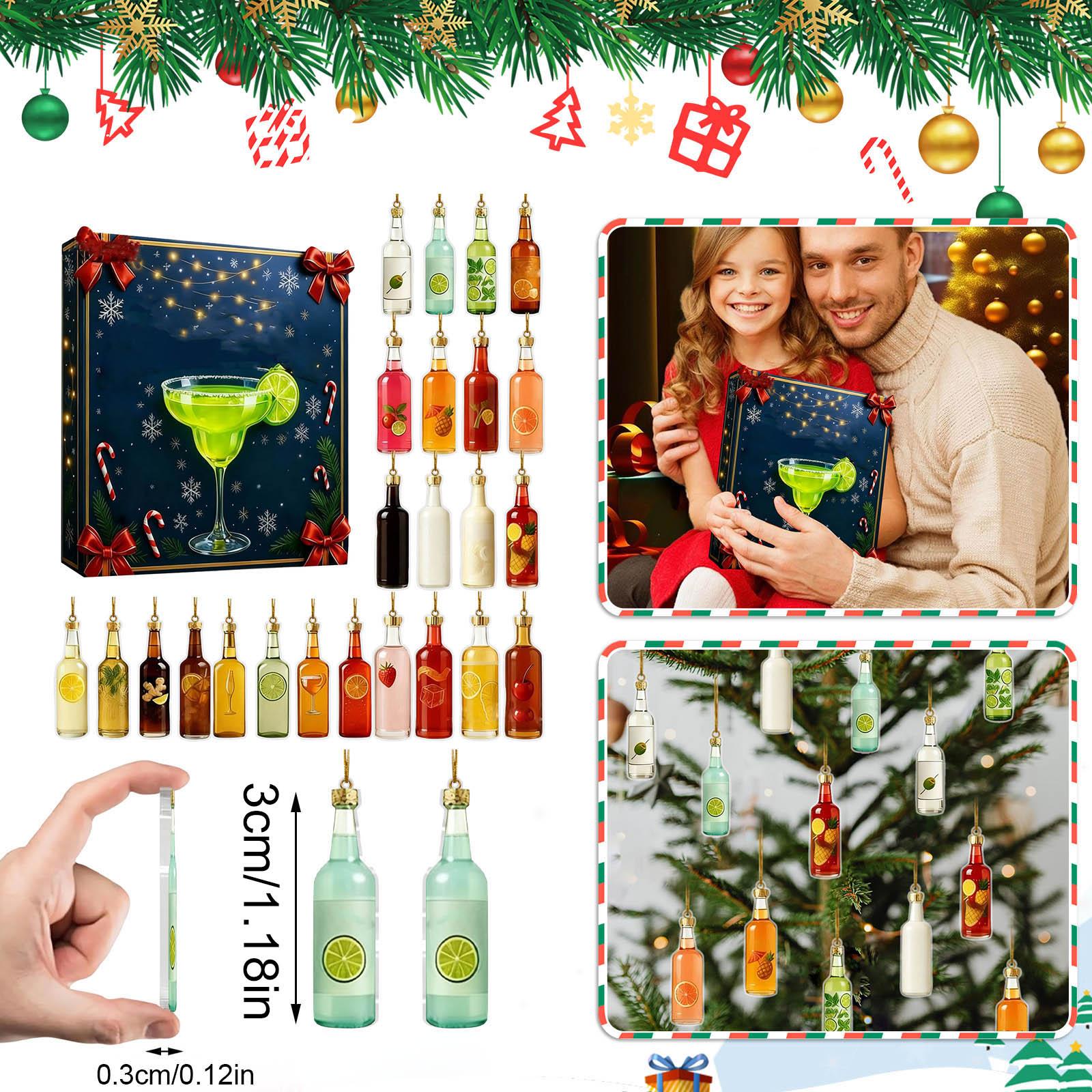 

Адвент-календарь содержит 24 подарка, милые фигурки кукольный адвент-календарь, календарь обратного отсчета с игрушками-сюрпризами, коллекционные фигурки в подарок для детей One Size