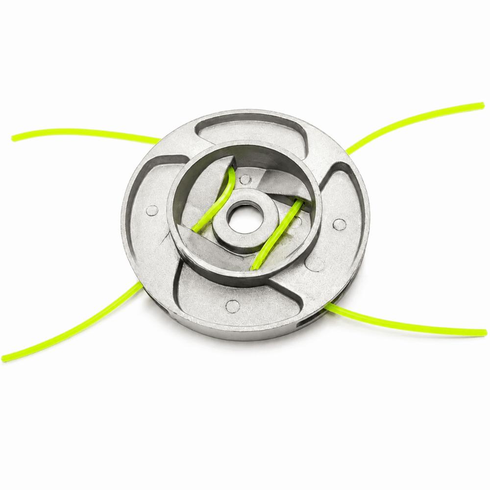 1pcs/3pcs Circular Shape Weed Cutter Head Aluminum Alloy Grass Trimming Head For Weed Eater