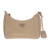 PRADA  1BH204 2WAY bag beige Nylon Women