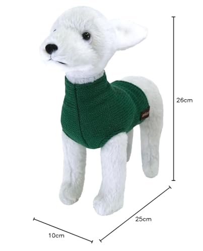 Sun Lemon Amikocane Italian Greyhound Medium Stuffed Animal Dog 10x25x26cm P-9162