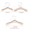 10 Pcs Dog Clothes Hanger Thin Space Saving Hook Practical and Durable Use Pet Gift for Small Dog Clothing