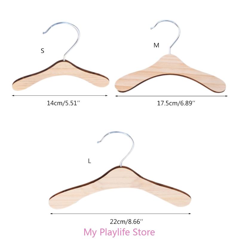 10 Pcs Dog Clothes Hanger Thin Space Saving Hook Practical and Durable Use Pet Gift for Small Dog Clothing
