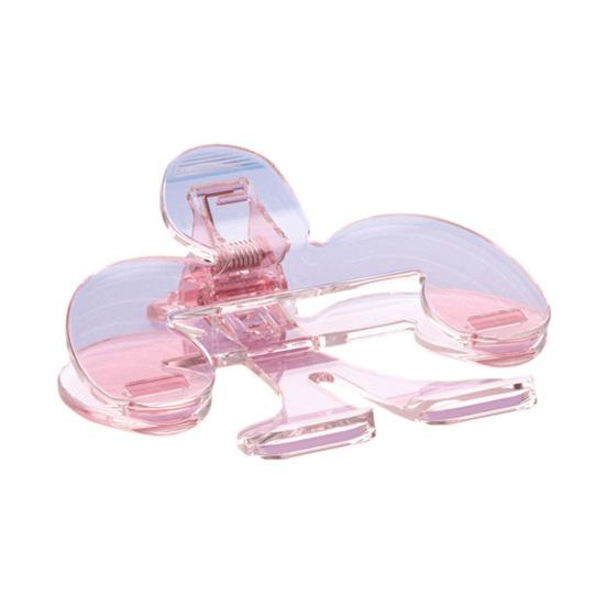 

Прозрачный зажим для книги Пластиковый держатель для страниц книги Зажимы Многофункциональные закладки Аксессуары для чтения 1pc розовый