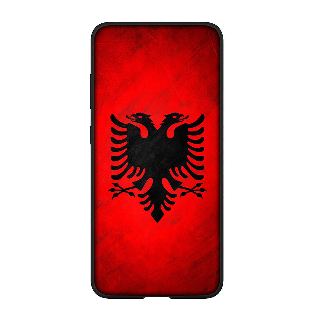 

Чехол для телефона Samsung Galaxy S25 S24 S23 iPhone 16 15 Xiaomi Redmi Note 14 13 12 16E X 8 11 Pro Max OPPO Moto Huawei A15 Албания албанский флаг чехол for iPhone 16 Pro