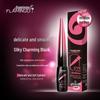 Flamingo Deep Black Eyeliner: Sweat-proof, Smudge-proof, Hard Tip for Delicate Application.