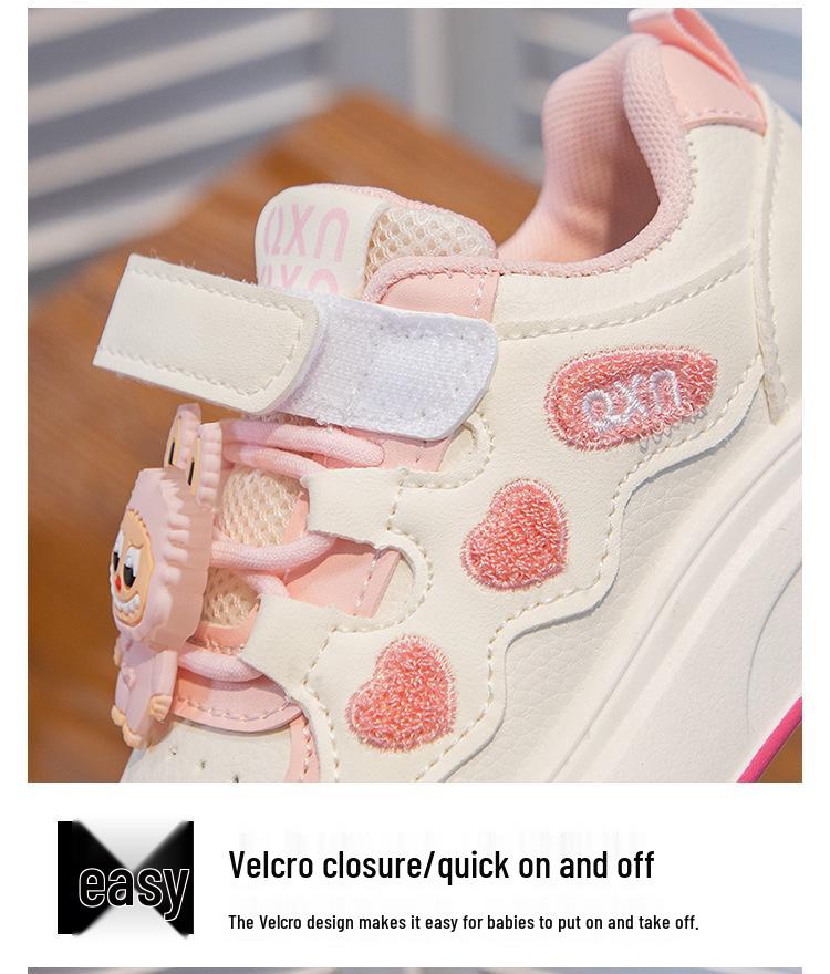 2026 Kids' Cartoon Spring & Autumn Sports Shoes - Girls' Casual & Running Shoes