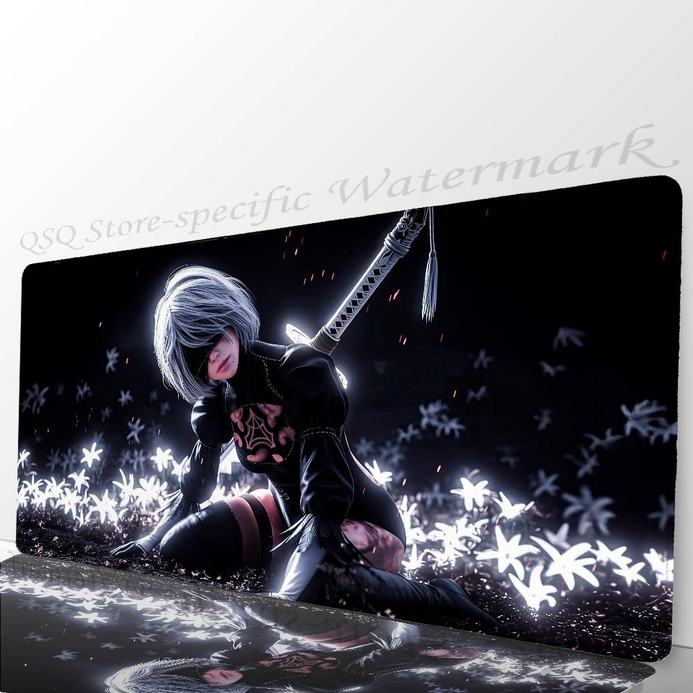 

Nier Automata Аниме Игра-файтинг Коврик для мыши Коврик для стола С ковриком Игровые аксессуары Prime Gaming XXL Коврик для клавиатуры Набивка M LockEdge700x300x2mm