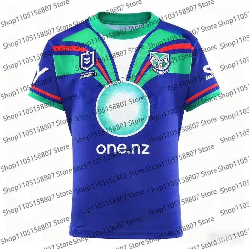 2026 Summer Men's Bestseller New Zealand Warriors Rugby Training Uniform T-shirt for Both Men and Women Quick-drying Top