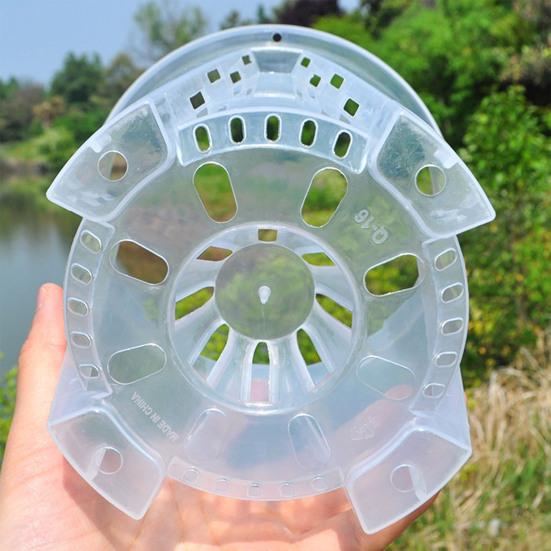 Clear Orchid Pot Breathable Flower Pot with Saucer Plant Pot with Side Ventilation Holes Drainage for Phalaenopsis Healthy Growth