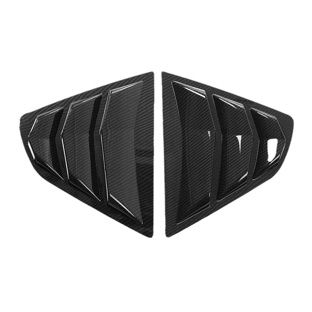 Carbon Fiber Rear Side Louvers for 18-23 Toyota Camry SE Sport Model