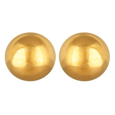 [R4863] - Golden 'Balls' Steel Buckles - 4 Mm