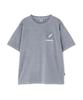 AVIREX FADE WASH ALASKA T-SHIRT men's XL 020 gray 783-5234034
