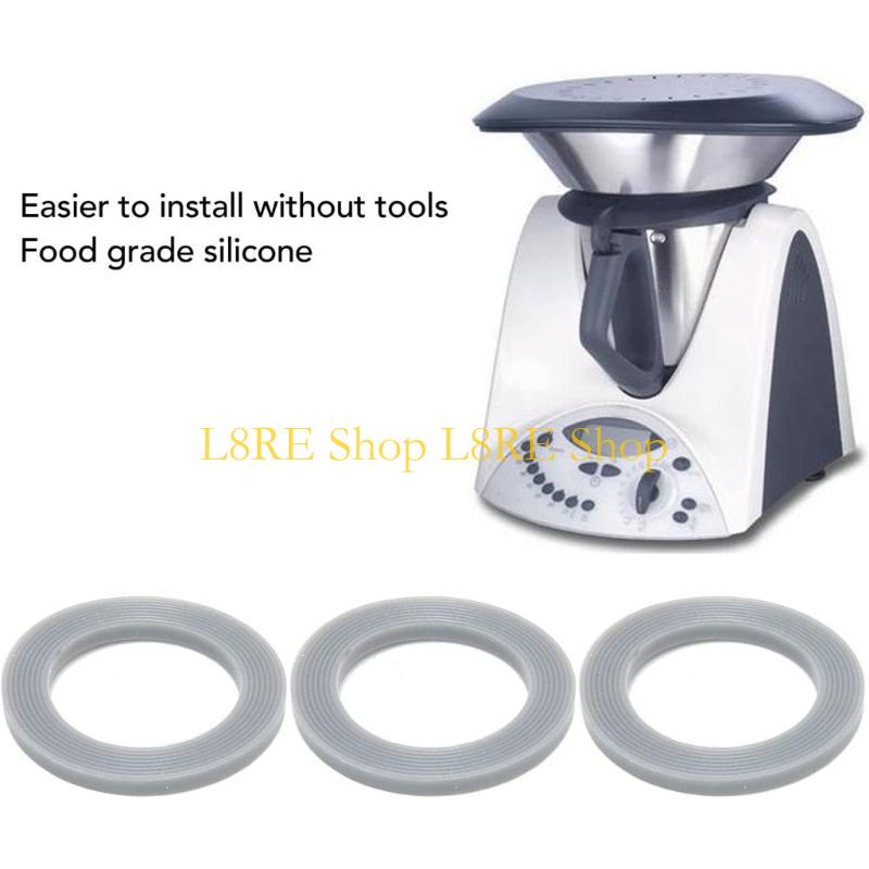 L8RE 100Pcs O-Ring Gasket Silicone Sealing Ring for TM5 TM6 Blenders