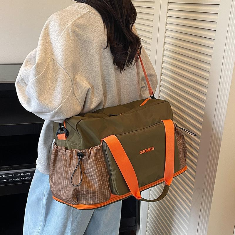 Travel bag Women's handbag Sports training Fitness bag Dry and wet separation Yoga bag Business trip messenger storage bag