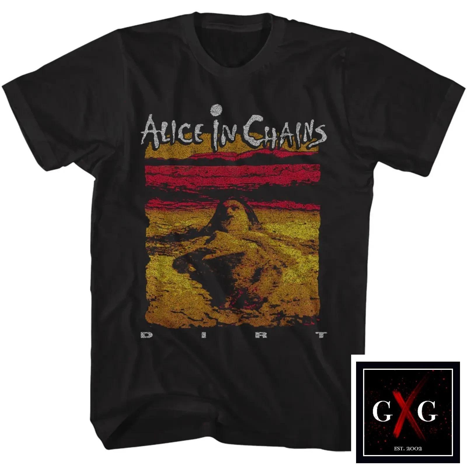 ALICE IN CHAINS cd cvr DIRT #3 Official SHIRT XL New rainier fog facelift dog XL