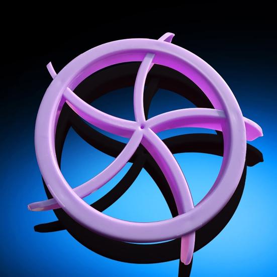 2Pcs/Set Bread Molds Circular Oval Fan Shaped Easy Demould Non-sticky Baking