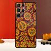 Khokhloma Russian Pattern Flower Cover For Samsung Galaxy S25 S24 S22 S23 Ultra S9 S10 Plus S20 S21 FE S25 FE Phone Case