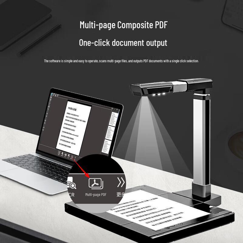 Eloam 18MP HD Document Camera Scanner CN plug (adapter included)
