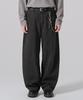 JEMUT Curve Washed Pants Black Mmlp2693