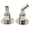 Thru Hull Exhaust Skin Stainless Steel Marine Exhaust Port Fittings for RV Boat Diesel Parking