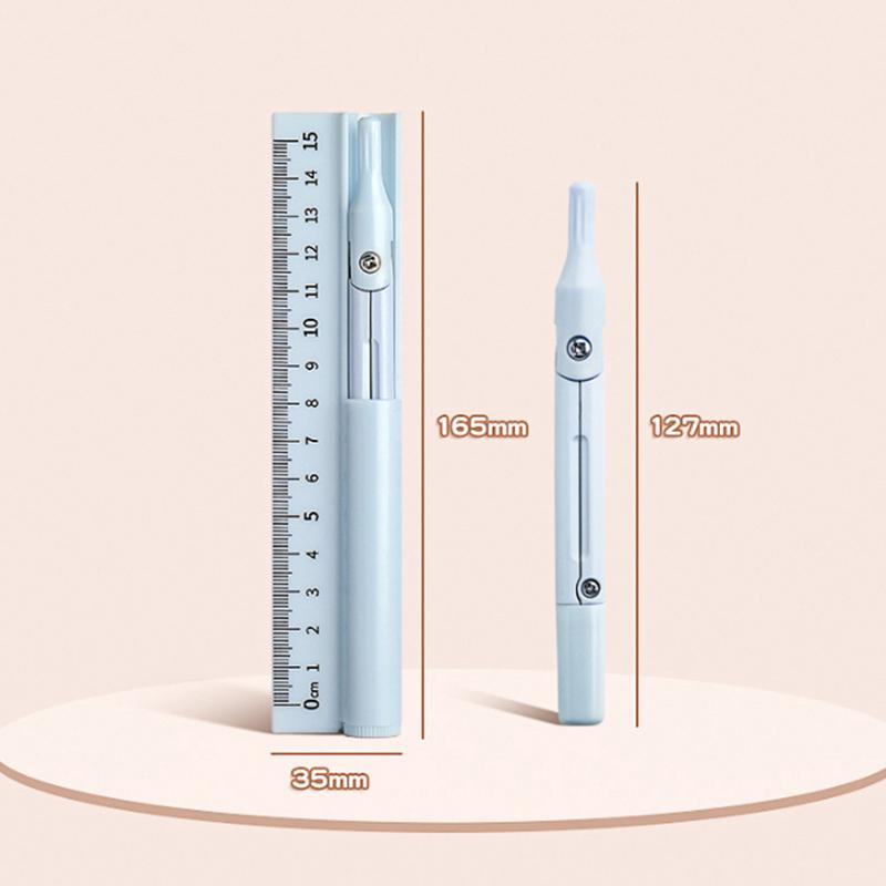 3 In 1 Compass Geometry Set With Ruler Pencil Multifunctional School Drawing Compass Math Geometry Tool Stationery