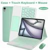 Case For iPad Air 11-inch (M4),For iPad Air 11-inch (A3459 A3460 A3463) Detachable Keyboard Case with Pen Holder