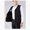 Large Size Vest Dad Wears Autumn and Winter Men's Vest Plus Velvet Thickened Warm Vest To Prevent Cold