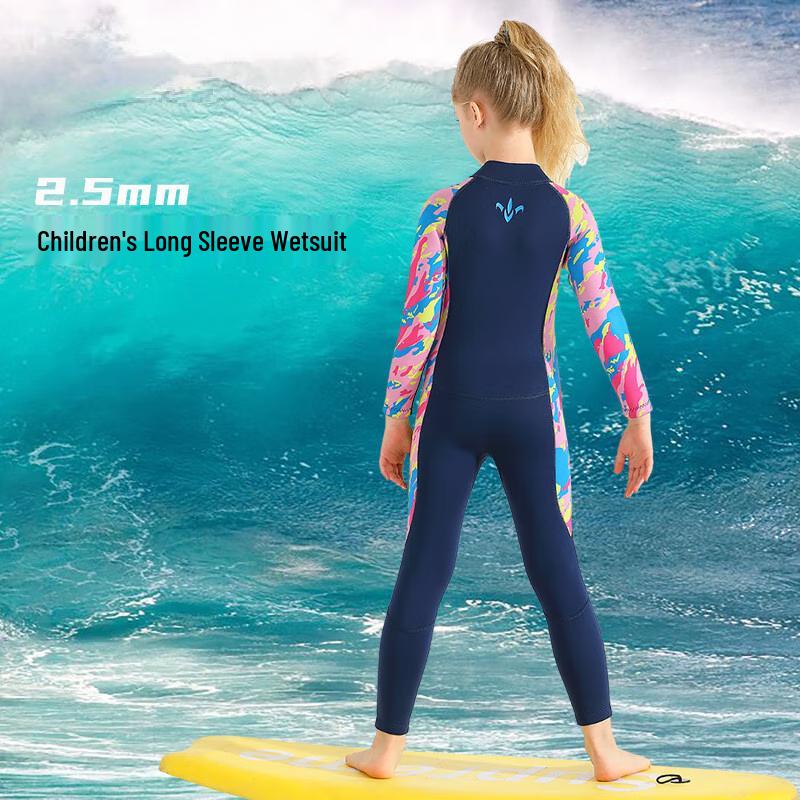 WEZHO 2.5mm Kids Long Sleeve Wetsuit