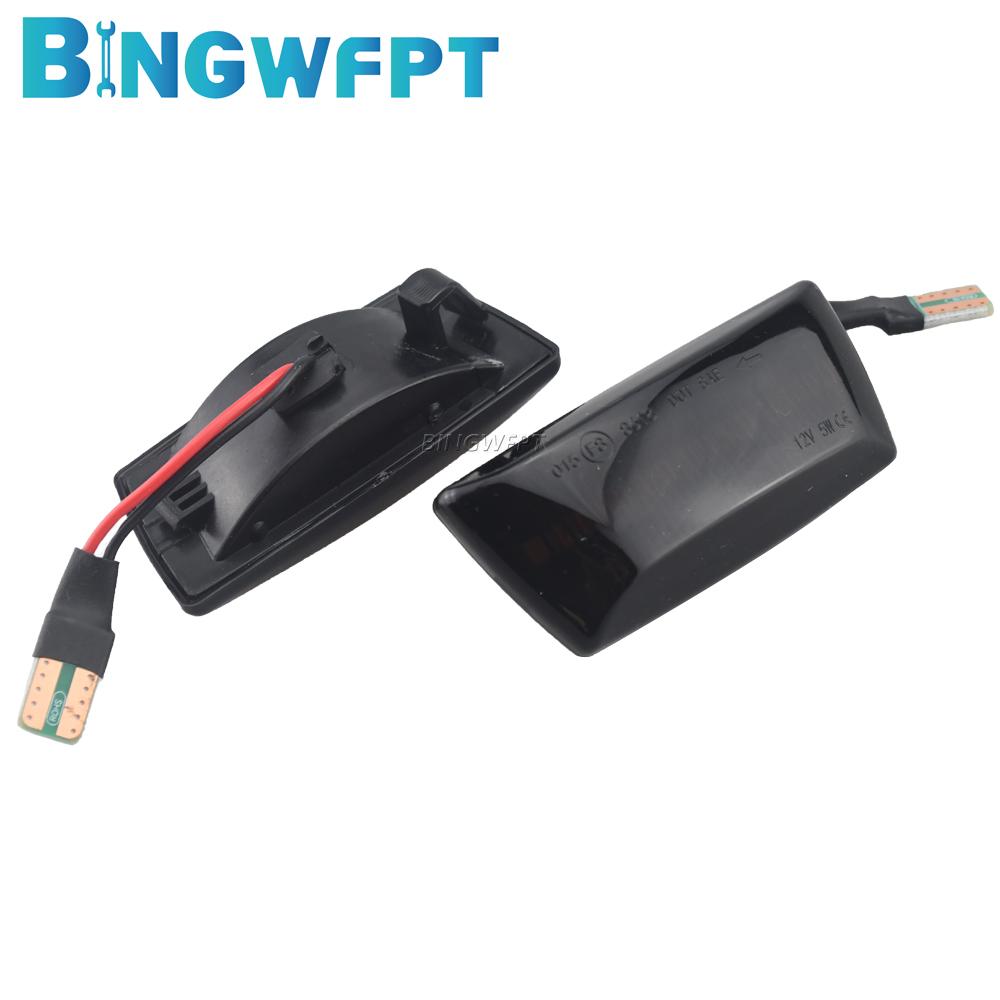 For Opel Insignia Astra H Corsa D Zafira B For Chevrolet Cruze Led Dynamic Side Marker Turn Signal Light Sequential Blinker Lamp