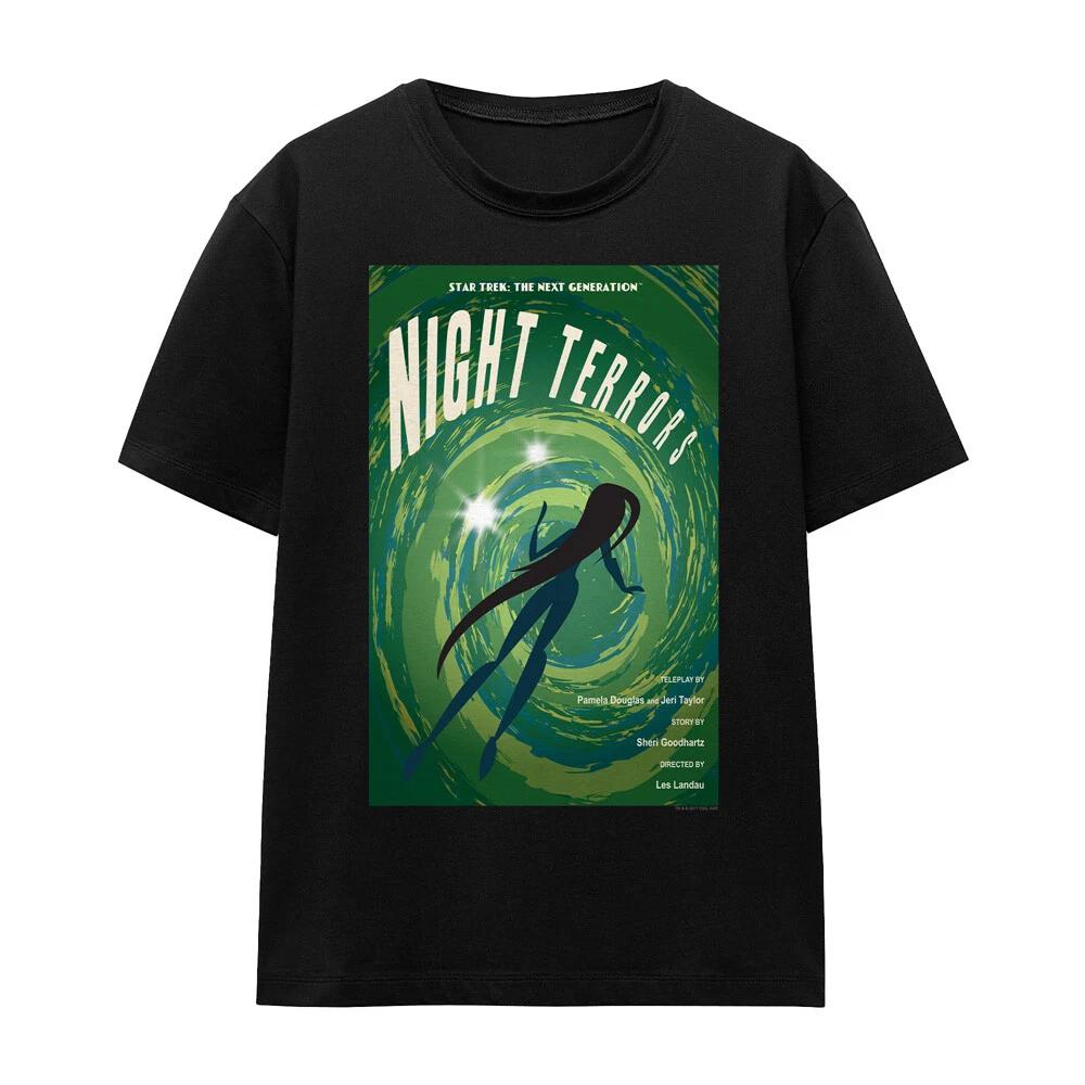 Star Trek TNG Season 4 Episode 17 Ladies 100% Cotton T-shirt Mens Tees Top S-2XL, Black S