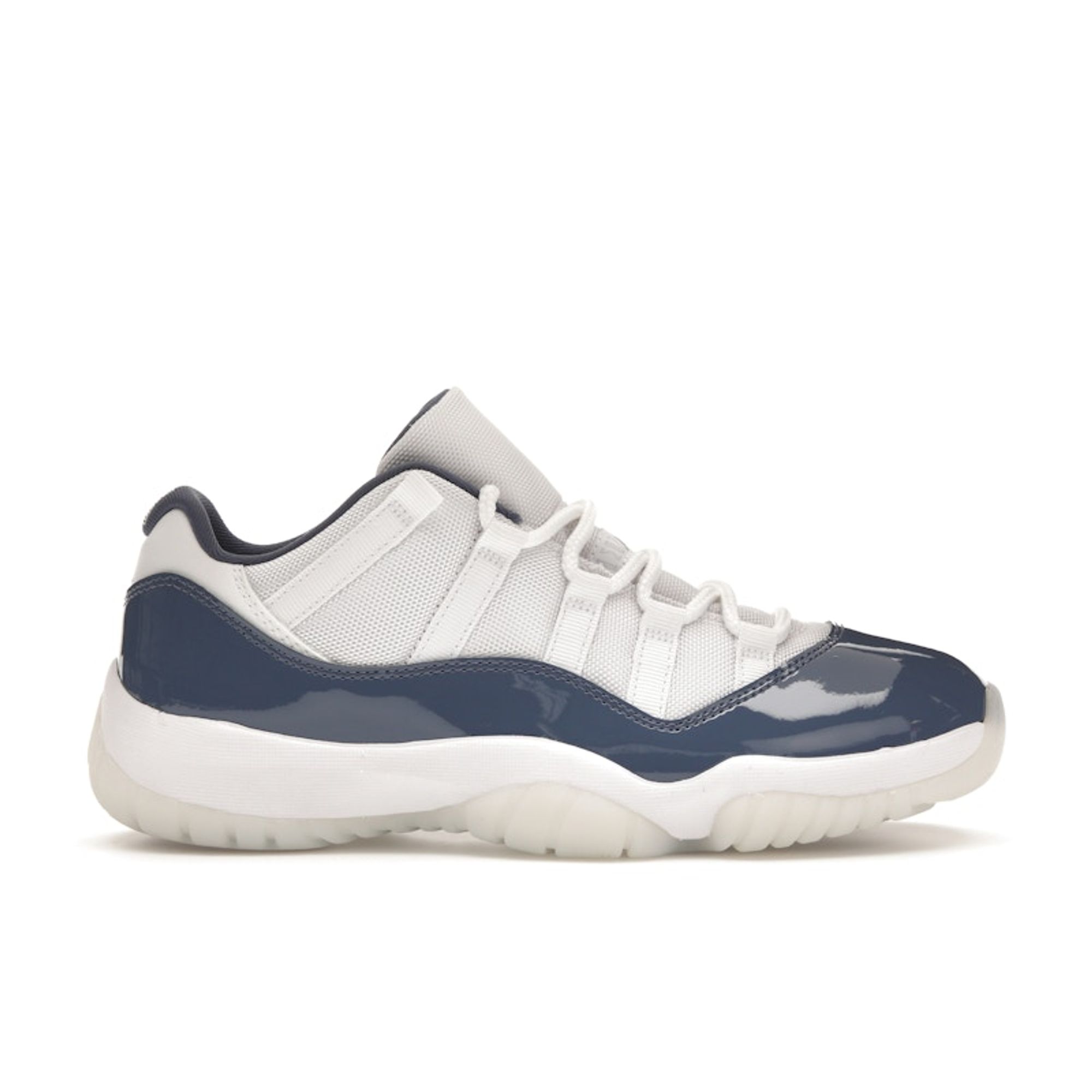 

Air Jordan 11 Retro Low Diffused Blue Мужские кроссовки Белый Midnight-Navy Football-Grey FV5104-104 45.5
