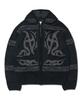 Nomaenyueol Cowichan Hooded Zip-Up - Black