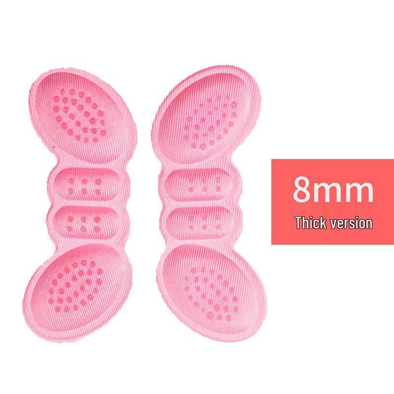 Invisible Non-Slip Breathable Heel Inserts - Sponge Glue Butterfly Design