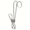 1Pcs Stainless Steel Long-Tail Clip Hooks Multi-Functional, Windproof Towel Hooks for Kitchen and Bathroom - Easy Installation