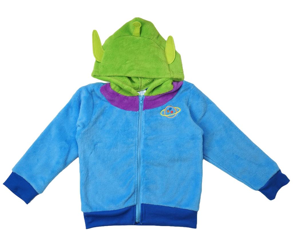 Kigurumi Outerwear with Hood Fluffy Fleece Minnie Tigger Alien Sally Parka Clothing Boys Girls 221229618 [Disney] Children's