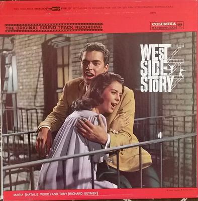 LP Record LEONARD BERNSTEIN  West Side Story The Original Sound XSM53546 Columbia Master US Jazz Used