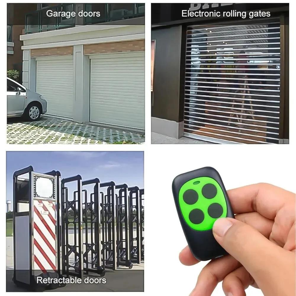 Garagentor Kopie Klon Fernbedienung RF Sender 433Mhz 4 Tasten Farbe Drahtlose Fernbedienung für Tür