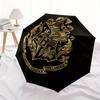1pc Hogwarts Crest Auto Cute Umbrella 8-Bone Design Compact Gear for Outdoor Travel, Perfect Gift for Friends or Family y250829134