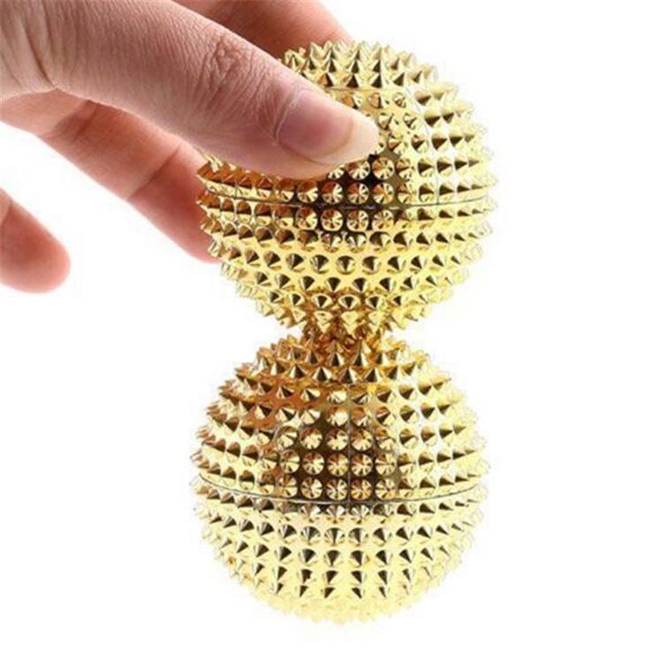 Compact ABS Magnetic Massage Ball for Hand Physiotherapy