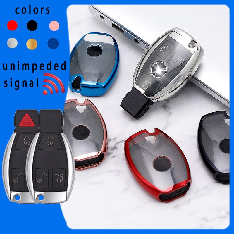 For A B R G Class GLK GLA W204 W251 W463 W176 Smart TPU Soft Protective Key Case Shell Cover Protector Holder