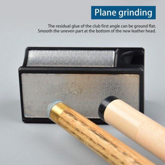 Kit De Réparation Pour Queue De Billard - Faconneur De Pointe 9-13mm, En Acier Inoxydable Et Plastique - 4