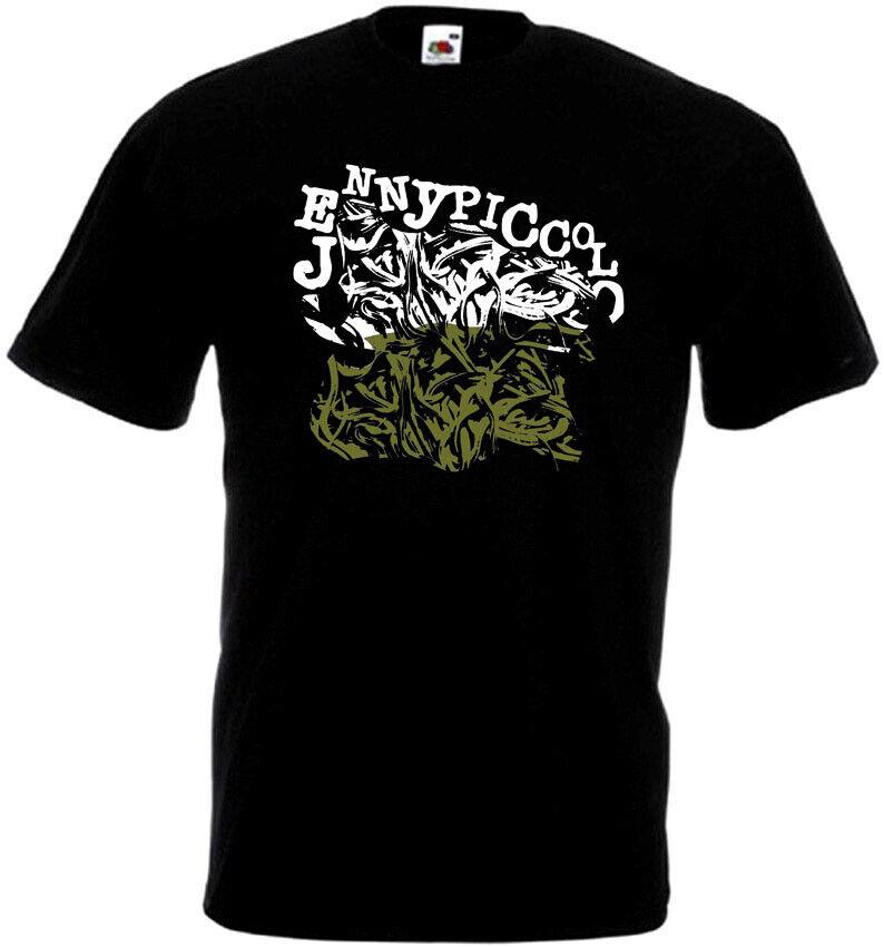 

Черная футболка унисекс Jenny Piccolo V4 в стиле хардкор-панк