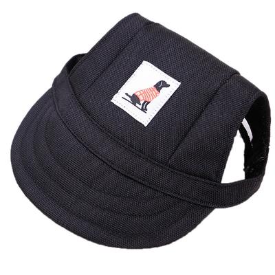 Ramidos Dog Hat With Ear Holes Summer Canvas Baseball Cap For Small Pet Dog Outdoor