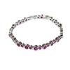 Gesi'en Exquisite Red Zirconia Gourd Bracelet – Versatile, Light Luxury Women's Fashion Accessory