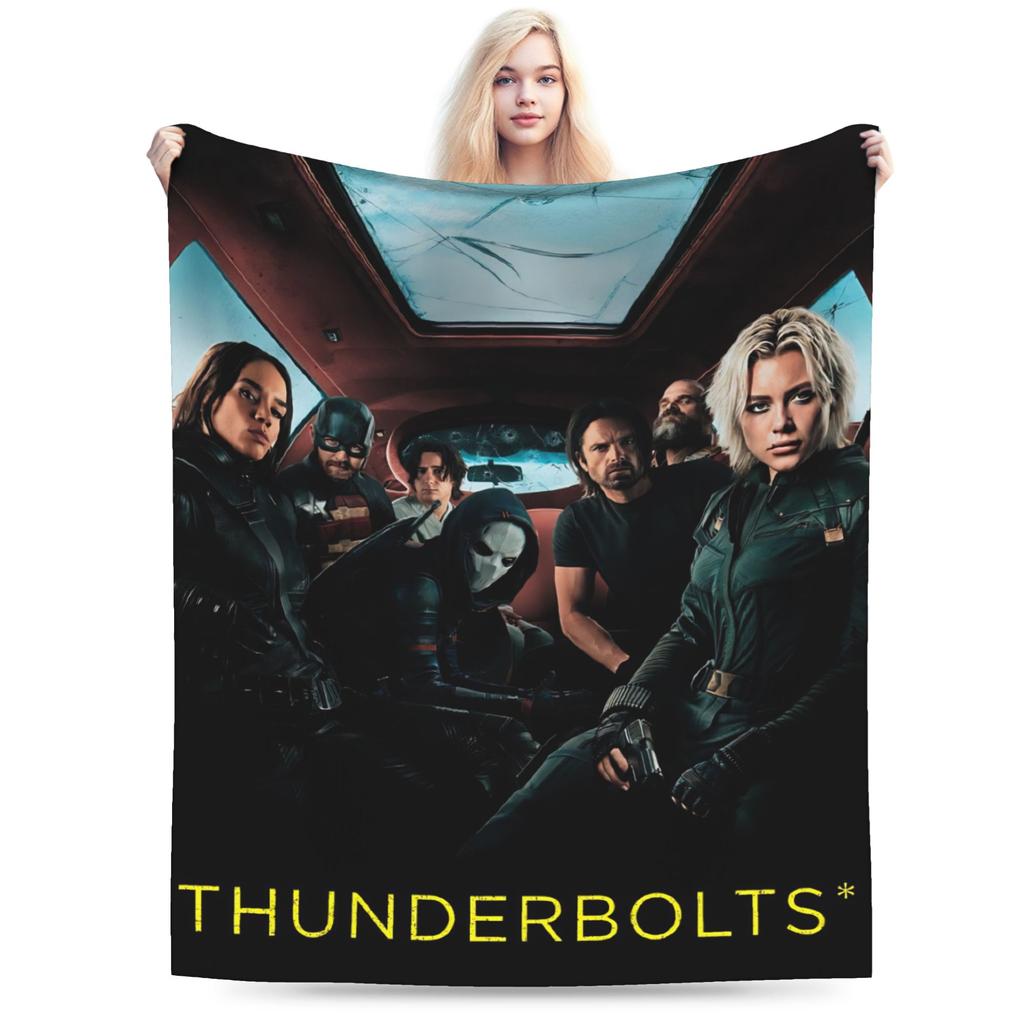 New Yelena Belova Thunderbolts Blankets Ultra-Soft Flannel Comfortable Throw Blanket Machine Washable